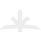 Ekena Millwork Davenport Architectural Grade PVC Gable Bracket, 72"W x 36"H x 2"D x 6"F, 12/12 Pitch GBP072X36X0206DAV00 - alternate 3